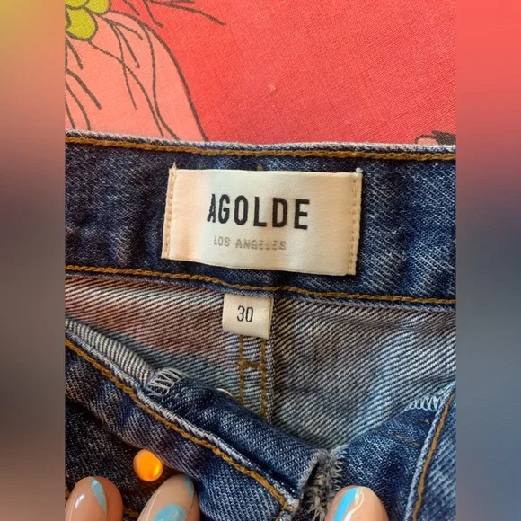 Agolde Parker Shorts - Picture 6 of 8